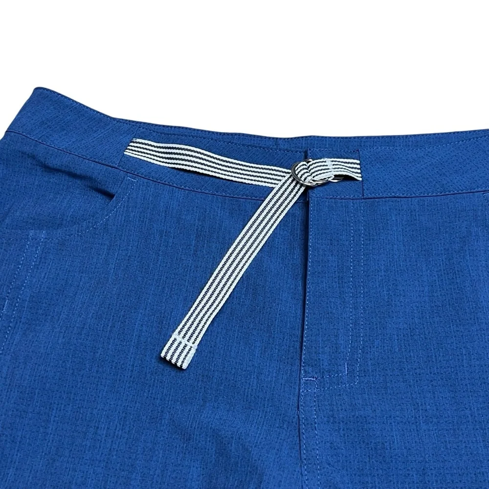 ZYIA Blue Drawstring Athletic Shorts - Picture 5 of 8
